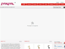 Tablet Screenshot of panpal.com